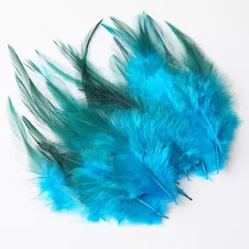 Красочные перья своими руками, перья с красным кончиком, аксессуары из куриных перьев, аксессуары для рукоделия, декоративные материалы из перьев 50pcs