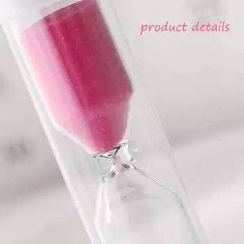 Красочные песочные часы для настольных часов, песочные часы, пластиковые детские украшения и аксессуары, настенные часы, домашний декор для сада 30secs