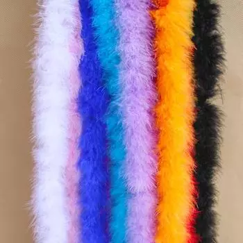 Красочные плоские полоски из перьев, турецкие топы, рождественские подарки ручной работы, поделки, материалы для украшения