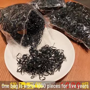 Красочные резинки для волос для взрослых и детей - корейский стиль 2000 pieces