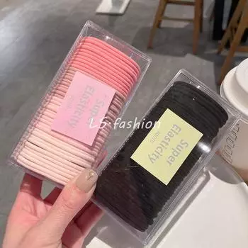 Красочные резинки для волос Macaron: Резинки для хвостиков весна/лето