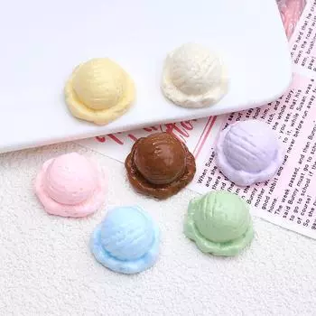 Красочные шарики для мороженого из смолы аксессуары: Чехол для телефона своими руками, заколка для волос, бижутерия и украшения, товары для творчества