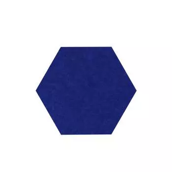Красочные шестиугольные доски объявлений, настенный декор, утолщенные пробковые доски объявлений, стираемые доски для общежития, детские украшения синий