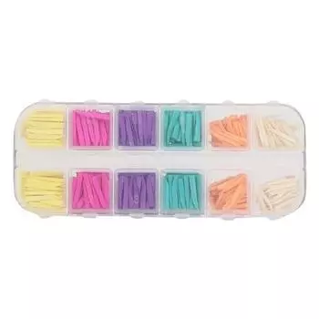 Красочные стоматологические межзубные композитные контурные деревянные клинья (600pcs)