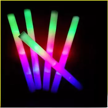 Красочные светодиодные светящиеся звездочки из пеноматериала для концертов и мероприятий