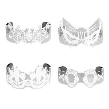 Красочные светящиеся очки на Хэллоуин для музыкального бара KTV ко Дню святого Валентина, декор для вечеринки, светодиодные очки, реквизит для выступлений на фестивале