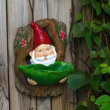 Красочные украшения для деревьев Компактные прочные поделки Подвесные садовые статуи