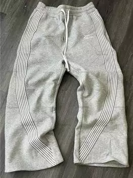 Красочные уличные хип-хоп спортивные штаны Y2K Harajuku ретро широкие брюки американские свободные модные универсальные повседневные S