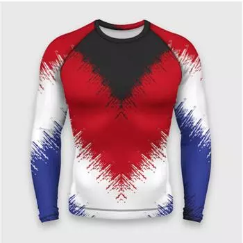 Красочные великолепные 3D длинные рукава принтованные мужские и женские модные уличные арт хип-хоп личность круглый вырез повседневная футболка топ S