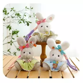 Красочные веревочные подвески серии плюшевые игрушки для детей и девочек. Милая подвеска на рюкзак. Брелок.1шт.4.7дюйма One Size