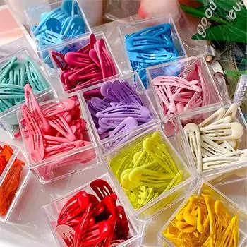 Красочные заколки для волос по бокам, заколки для ломких волос, заколки для челки, милые аксессуары для волос для женщин и девочек 10pcs разноцветный