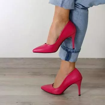 Красочные женские туфли-лодочки на высоком каблуке-шпильке, модельные туфли, большие размеры 33-45, босоножки на тонком каблуке для женщин Ma-021