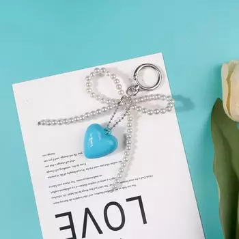 Красочный бант бисерный брелок смола милая сумка кулон модный милый автомобиль брелок рюкзак Декор жёлтый