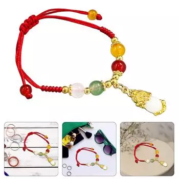 Красочный браслет ручной работы из веревки, регулируемая длина, стильный браслет-цепочка, ювелирные изделия для мужчин и женщин A