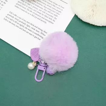 Красочный брелок для ключей в виде шарика, кулон для мобильного телефона, креативный брелок в виде шарика для волос, изысканный кулон для украшения рюкзака, аксессуары, подарки