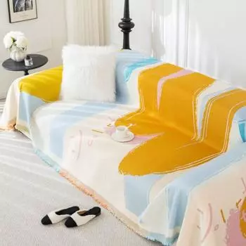 Красочный чехол для дивана с принтом граффити, одеяло, полный чехол для дивана, универсальное полотенце для дивана, домашний декор, декор для гостиной 180X130