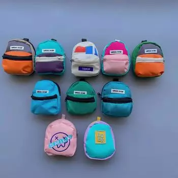 Красочный детский кошелек на молнии с наушниками для монет Kawaii Mini Backpack сумка для хранения аксессуаров Key Phone Organizer Подвеска