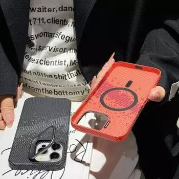 Красочный градиентный чехол для телефона с магнитной подставкой Galaxy, устойчивый к падениям, износостойкий, защита объектива камеры для iPhone 13/14/15 Pro Max iphone 15 Pro Max розовый