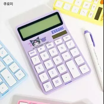 Красочный и милый калькулятор персонажей Sanrio, Куроми