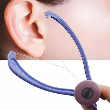 Красочный инструмент с длительным сроком службы, модный многоцелевой эпилятор для верхней губы, подбородка, пружинный эпилятор с резьбой