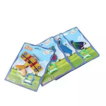 Красочный карманный воздушный змей на открытом воздухе, спортивный воздушный змей, летающий легкий летающий воздушный змей, игрушка для детей as the picture