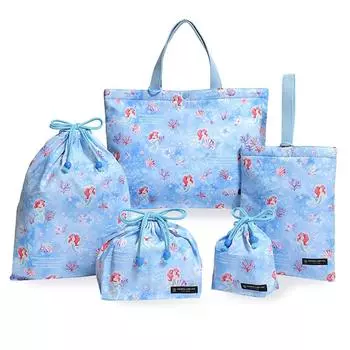 КРАСОЧНЫЙ КОНФЕТНЫЙ СТИЛЬ Disney Детский сад Входная обувь для занятий в детском саду LITTLE N8152800 Набор из 5 предметов, Девочки, Подготовка, Сумка,