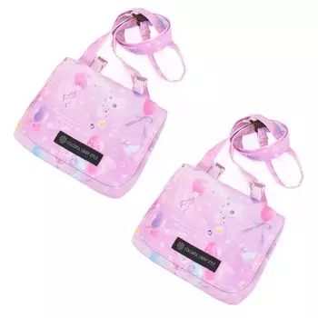 КРАСОЧНЫЙ КОНФЕТНЫЙ СТИЛЬ подвижный карманный водный пастельный воздушный шар набор из 2 девочек милый детский прикрепленный карман детский подвижный карманный мешочек