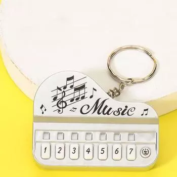 Красочный креативный светящийся брелок-игрушка, пианино, музыкальный мастер, мини-детская электронная клавиатура, игровая консоль, подарки
