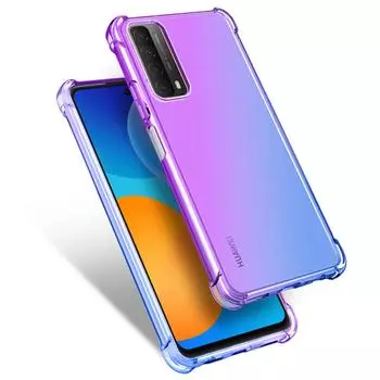 Красочный мягкий чехол с подушкой безопасности из ТПУ для P Smart 2021 2020 2019 P40 P30 Lite антидетонационный чехол для мобильного телефона P30 Pro