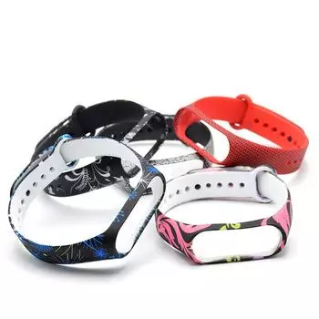 Красочный мягкий силиконовый ремешок для Xiaomi MI Band 3, замена умного браслета для Mi Band 4/NFC Mi Band 3 Strap