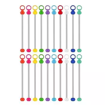 Красочный набор брелоков с бусинами, металлические кольца для ключей, изготовление украшений, персонализация вашего стиля, брелоки из ремесленных бусин, рождественский подарок