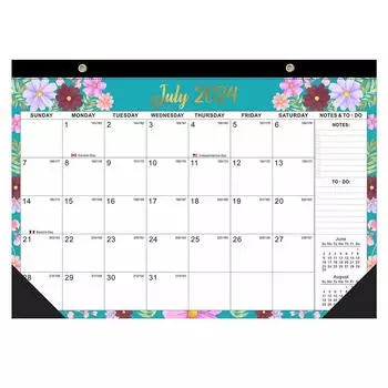 Красочный настенный календарь Креативный цветочный настенный календарь Планировщик-ежедневник Канцелярские товары Style 7