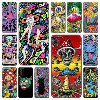 Красочный психоделический триповый художественный чехол для Samsung A21 A30 A50 A52 S A13 A22 A32 A33 A53 A73 5G A11 A12 A31 A51 A70 A71 A72 Samsung A11