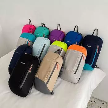 Красочный рюкзак для отдыха на природе, модный легкий рюкзак для путешествий для мужчин и женщин, подарочная сумка для студентов зелёный