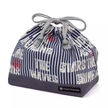 КРАСОЧНЫЙ СТИЛЬ КОНФЕТ со шнурком, средний, со складками, обеденный шнурок с буквами N3487900 Сумка, Сумка, для мальчиков, Сумка, для детей, стильная, со складками, классная,
