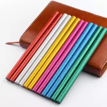 Красочный термоклей-карандаш, силиконовая палочка высокой вязкости, 7 мм, ручная работа, сделай сам, клеевые стержни, силиконовые стержни для пистолета, 11 мм