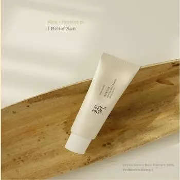 Красота Чосон Рельеф Сан: Рис + пробиотики (SPF50 + PA ++++) Двойная упаковка 50 мл*2 шт.