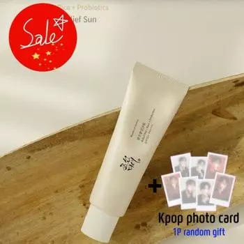 [Красота Чосон] Рельеф Солнце : Рис + Пробиотики 50мл