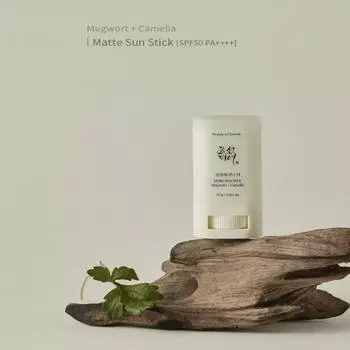 [Красота Чосона] Матовый солнцезащитный стик : Полынь + Камелия