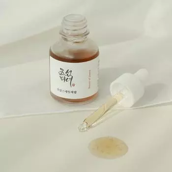 [Красота Чосона] Восстанавливающая сыворотка : Женьшень + муцин улитки 30мл