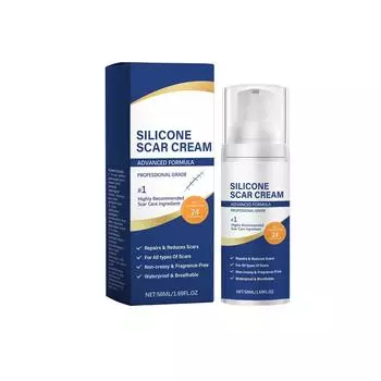 Красота и удаление шрамов Сохраняет кожу лица и тела увлажненной и восстанавливает поврежденную кожу Гель от шрамов Гель от шрамов 50 мл жёлтый