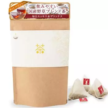 Красота Iasive Iyashibi Tea Детокс-чай в пакетиках с 20 кофеином Everyday Hub Полынь полевая цветочная чай [Для салонов] Струна, Пакеты, Бесплатно, Освежающий, Чай,