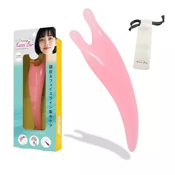 Красота Кассава Пластина Касса Массаж кожи головы Линия лица Шея Глаза Тело Нажатие точек давления Утреннее обновление Перед сном Время купания [В форме улитки розовый