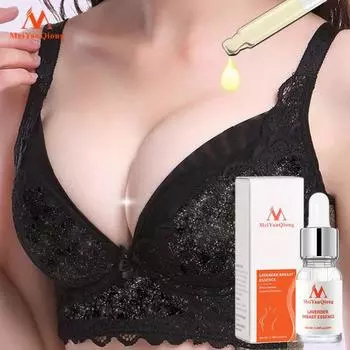 Красота лаванды, усилитель груди, массажное масло, лечение для увеличения груди, привлекательная подтяжка груди, увеличение размера, укрепление бюста