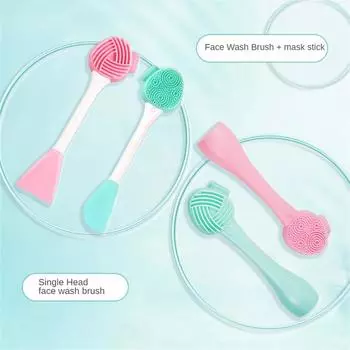 Красота Маска Кисть Многофункциональная Кисть Для Очищения Ухода За Лицом Чистая Без Мертвых Уголков 4 Цвета Красота Инструмент Для Макияжа Портативный