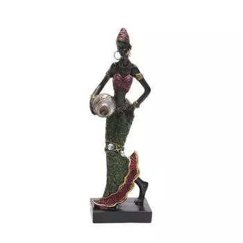 Красота миниатюрная статуя девушки привлекательная синтетическая смола декоративная золотистый