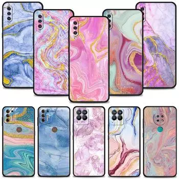 Красота мрамора с золотой текстурой Quicksan для Samsung A50 A70 для Realme 8 Pro C21 для Moto G8 Plus One Fusion для Nokia G10 5,4 For Samsung A70