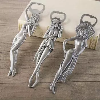 Красота открывалка для бутылок для свадебной вечеринки или дня рождения Декор Сплав Пивной штопор Украшения для вечеринок Сувениры A