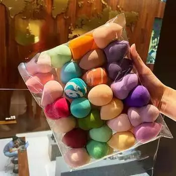 Красота яйцо блендер для макияжа косметическая пуховка спонж для макияжа подушка основа пудра губка косметический инструмент женские аксессуары для макияжа