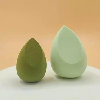Красота яйцо блендер для макияжа косметический слойка капля воды косой срез пудра спонж подушечка тональный крем инструмент для красоты